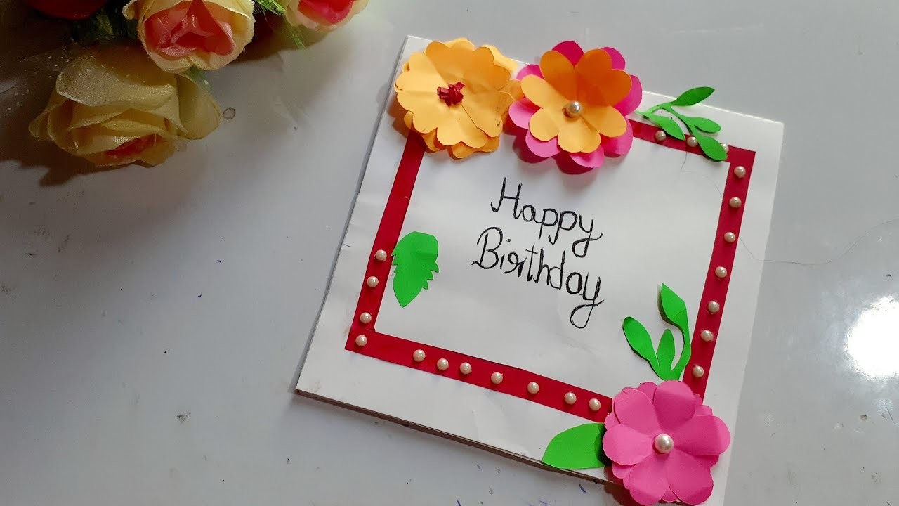 Beautiful Handmade Birthday Card Idea For Best Friend DIY Birthday Card Ideas For Best Friend