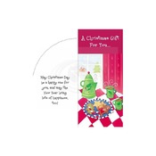 Christmas Cookies Money Gift Card Printable Template PDF