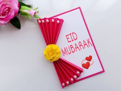 DIY Eid card. handmade Eid card making