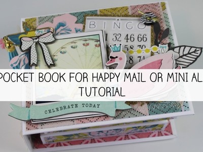 DIY POCKET BOOK for Happy Mail or Mini Album