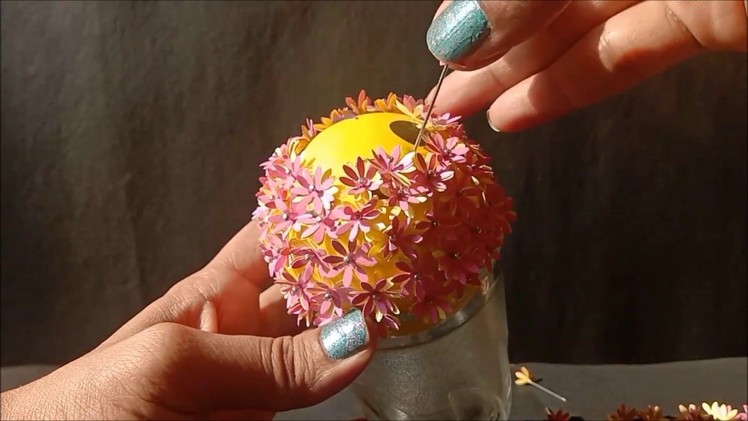 DIY  Pomander Balls   Flower Balls