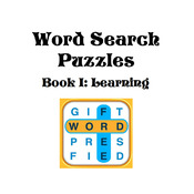 Educational Word Search Puzzle Book PDF Instant Download