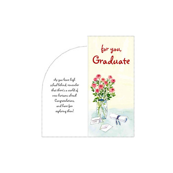 Graduation Roses Money Card Template Printable Paper Craft