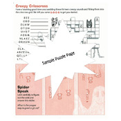 Halloween Book of Puzzles 100 Spooky Work Sheets Printable PDF