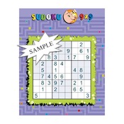 Kids Sudoku Time Fun Animals Three Levels 80 Puzzles PDF Instant Download