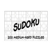 medium hard sudoku puzzles 200 worksheets printable pdf instant download maydamart medium hard