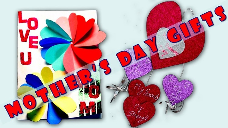 MOTHERS DAY GIFTS | Handmade Easy Beautiful | DIY Greeting Card & Wall Hanging