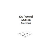Pictorial Addition Exercises 120 Basic Math Printable PDF Educational Worksheets