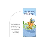 Special Boy Birthday Money Gift Card Template PDF