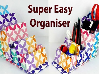 Very Easy DIY Storage Organizer from Waste Cardboard !
