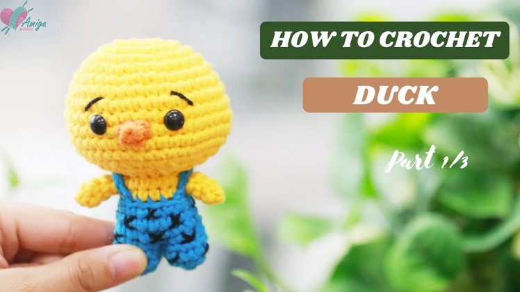 #264 | How to crochet amigurumi | AMIGURUMI DUCK (P1.3) | Free pattern | AmiguWorld
