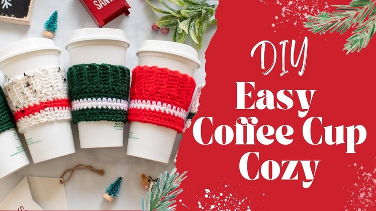 EASY Crochet a Cup Cozy