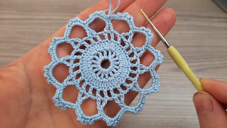 FANTASTIC Very Easy Beautiful Crochet Pattern knitting Online Tutorial for beginners Tejer Tığ işi