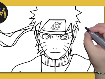 HOW TO DRAW NARUTO SAGE MODE SIX PATHS