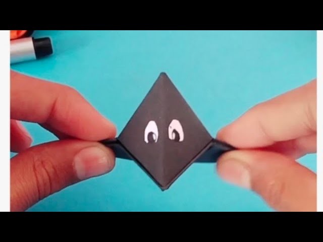 How to make paper crow paper craft
