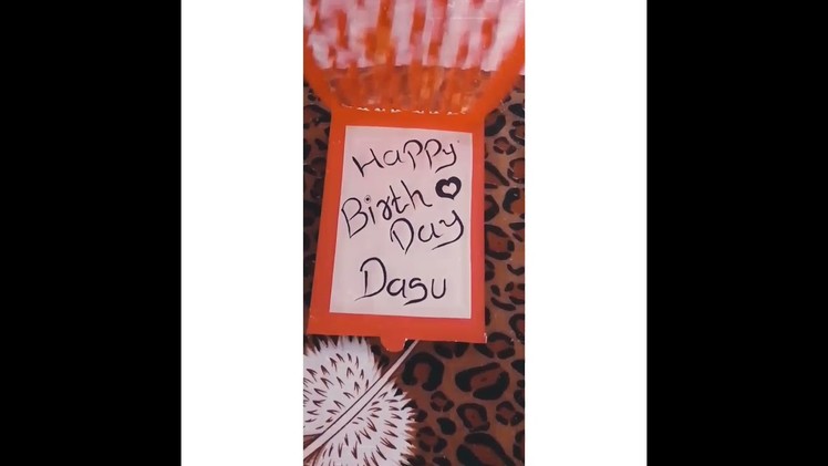 My friend birth day gift  card in west wedding card# shorts