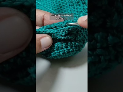 #short Crochet Bag Tutorial 1