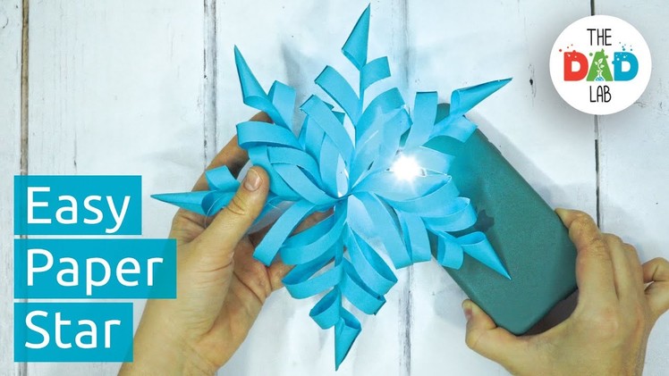 Simple Paper Star Craft | DIY Christmas Decorations