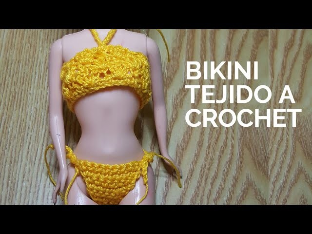 Bikini tejido al crochet #crochet #ganchillo #summer
