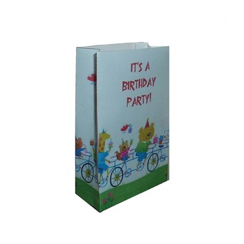 Birthday Party Gift Bag Template PDF Instant Download