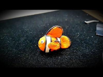 Clown fish:polymer clay modelling  Nadaa's Art and Craft