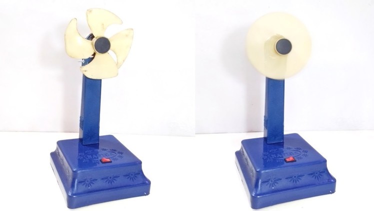 DIY- How to make High Speed Table Fan | Mini Fan | Battery power Fan