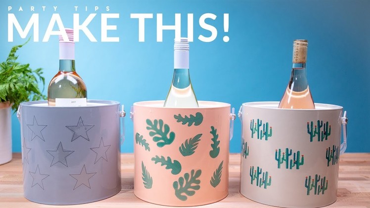 DIY Your Own Ice Bucket 3 Ways This Summer ???? | Evite DIY