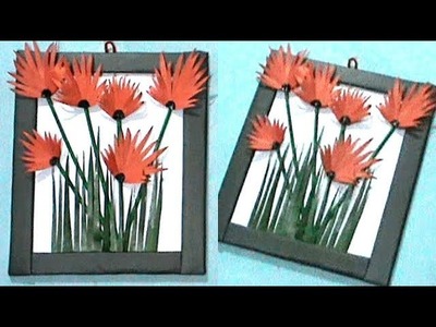 Easy !!! Paper Wall Hanging Craft Idea | Paper Craft | Room Decor | #RS crafts
