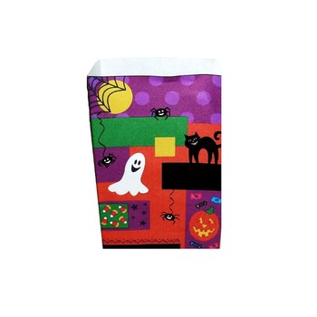 Halloween Friends Printable Gift Bag Template PDF Instant Download