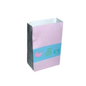 Pastel Pink Baby Gift Bag Template Paper Craft PDF Download