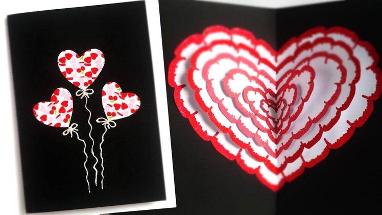 Pop Up Heart Card | EASY Handmade Greeting Card | DIY Pop Up Card