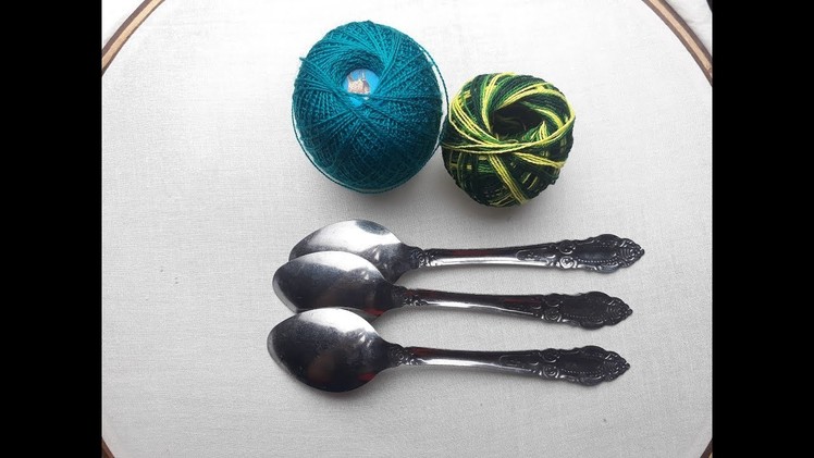 Amazing Sewing Tricks | Make three leaf Design spoon tricks | Sewing Hack