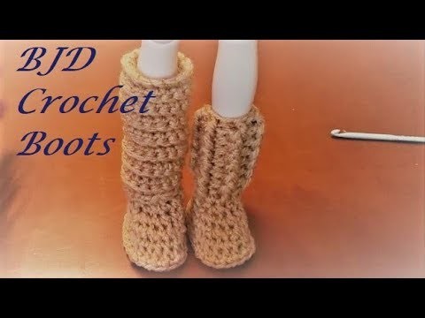 BJD Crochet Boots