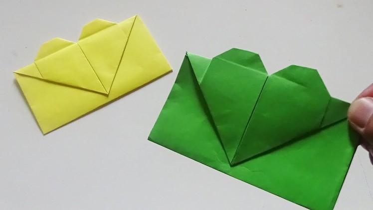 Cara Membuat Origami Amplop Hati-Tutorial Envelope