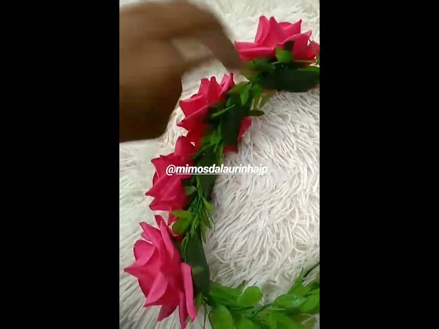 Coroa de flores moana