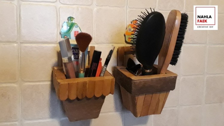 DIY | how to make makeup stand \ pencil case