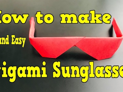 Easy & Cool Origami Sunglasses