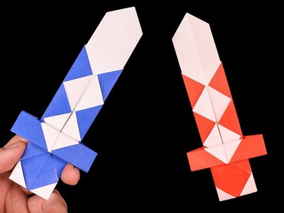 Easy #Origami Paper #Sword - How to Make Sword Step by Step
