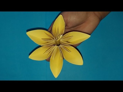 How to Make a Kusudama Flower। Easy origami kusudama for beginners Making । DIY-Paper crafts.