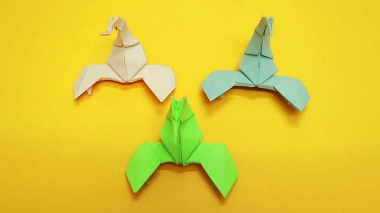 How to make an Origami Scorpion, Paper Origami Scorpions, Easy making Origami Scorpion