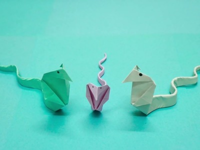 How to make an Origami Snake, Paper Origami Snakes, Easy making Origami Snake, Step by Step
