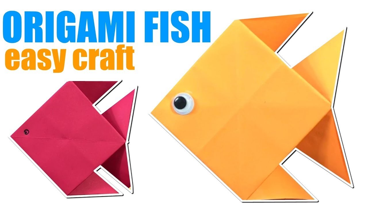 Origami Origami Fishhow To Make Paper Fish Easy Paper
