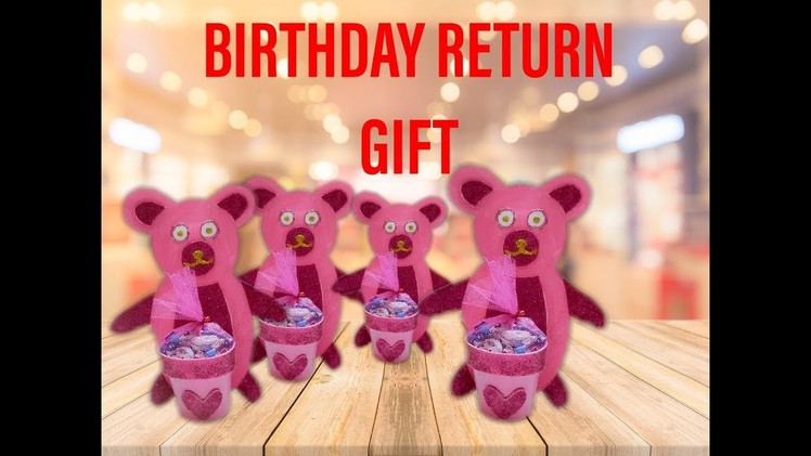 | art art| birthday return gift||diy birthday gifts||diy chocolate basket return gift for kids
