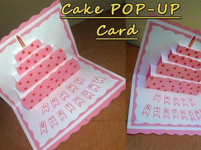 DIY Cake Pop up Card for Birthday | DIY Birthday Card Ideas