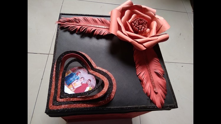 DIY Explosion Box For Sister Wedding Gift