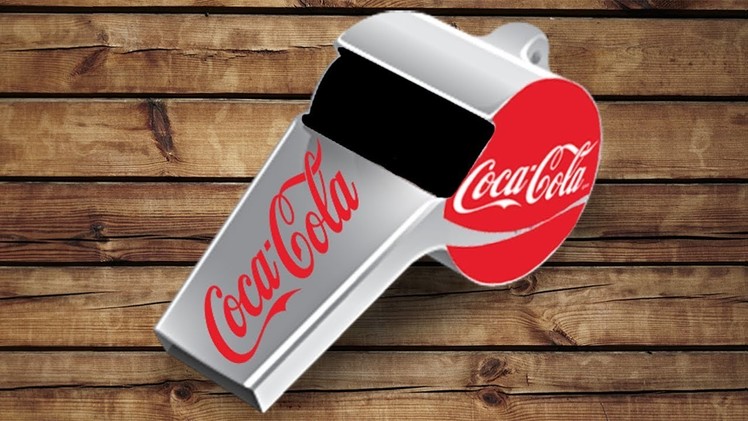 DIY - How to Make a Whistle From a Coca Cola Can