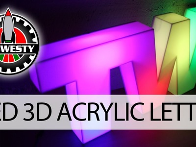 DIY LED Acrylic Dimensional Letters