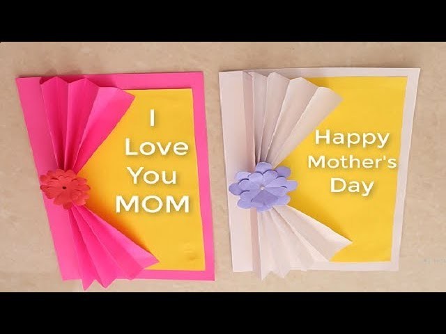 Easy Beautiful Mothers Day Card Handmade Mothers Day Greeting Card Cute Ideas For Mothers Day