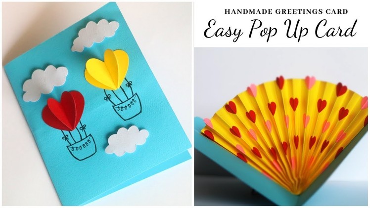 EASY Pop Up Card Heart | Handmade Cards | Mothers Day Card | Valentines Day Card | Birthday Card