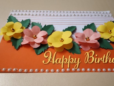 Handmade Birthday Card Ideas. Beautiful Birthday Card